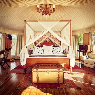 Room at Chamba Camp Thiksey, Ladakh