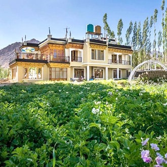 View of Chunpa House, Ladakh