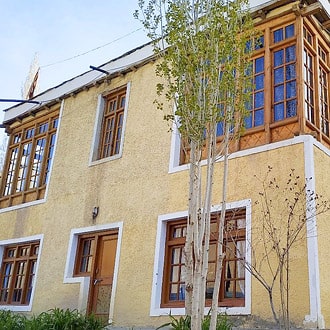 View of Dragon Hotel, Ladakh