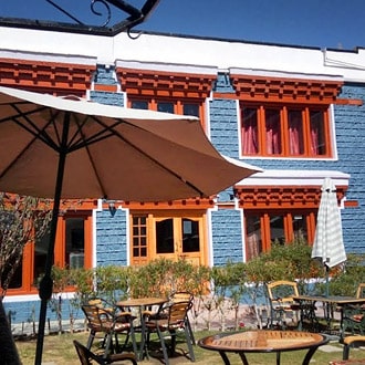 View of Hotel Rafica, Ladakh