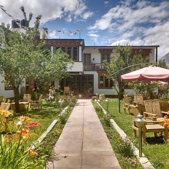 View of Hotel Stendel, Ladakh