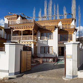 View of New Royal Guest House, Ladakh