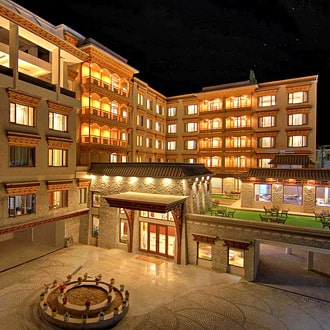 View of The Abduz Hotel, Ladakh