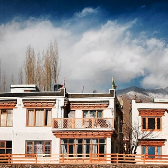 View of The Empyrean House, Ladakh