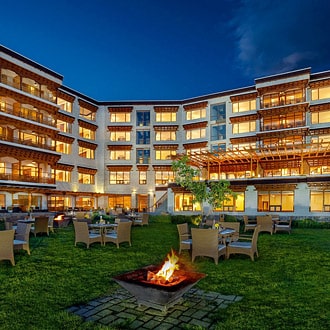 View of The Grand Dragon Hotel, Ladakh