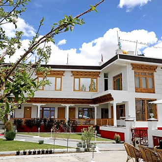 View of Zambala Inn, Ladakh