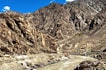 Zanskar river and mountains