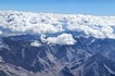 Aerial view of Ladakh mountain range