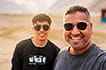 Selfie with driver, tour in Ladakh