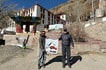 With driver at Hemis monastery, Ladakh