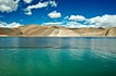 Beautiful view of Pangong Tso in Ladakh