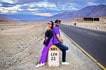 Couple on the road near Leh, Ladakh