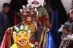 Hemis monastery festival, mask dances, Ladakh