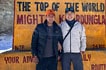 HuyGo and driver Stanzin at Khardung La pass, Ladakh