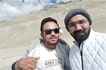 With Driver Phunchok in Ladakh