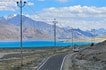 Road leading to Pangong lake, Ladakh
