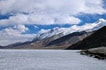 Frozen Pangong lake, winter in Ladakh