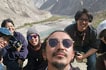 Group photo with driver Rigzin, Turtuk village, Ladakh