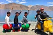 Group photo at Pangong Lake, Ladakh