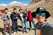 Selfie with driver, Ladakh