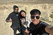 Selfie with driver, Ladakh