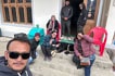 Group photo with driver, Ladakh
