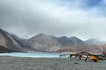 Clouds and mountains, Pangong Lake, Ladakh
