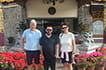 With driver Rigzin in Leh, at hotel The Grand Dragon Ladakh