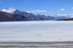 Frozen Pangong lake in winter, Ladakh