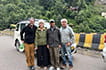 With driver Stanzin Gurmet during a road trip from Ladakh to Manali, reaching Manali