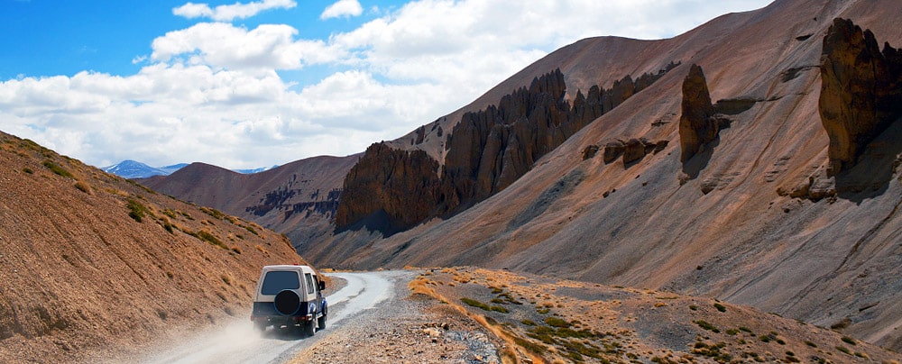 Jeep safari route 4: Leh to Manali, Ladakh