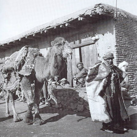Caravan along the Silk Road