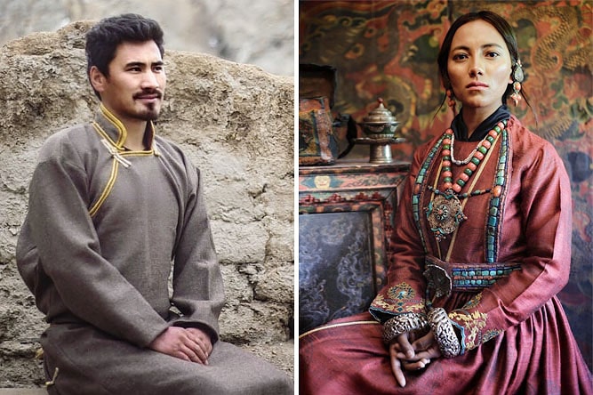 Traditional dressing style top