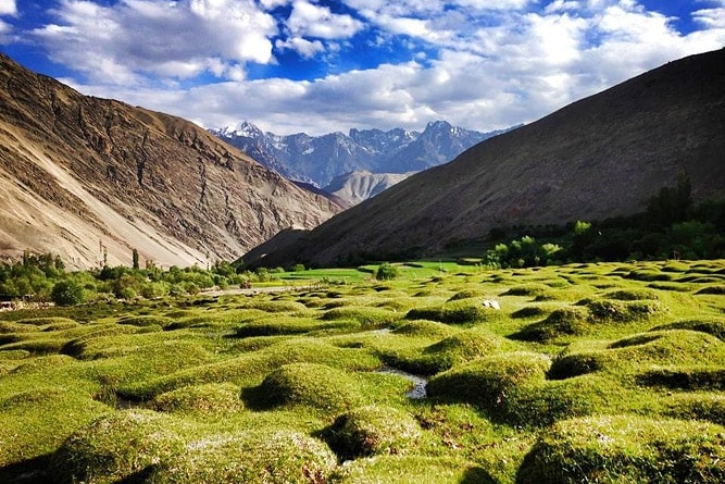 Trek de la vallée de Sham