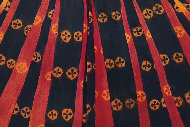 Thikma, dye technique on wool in Ladakh and Zanskar