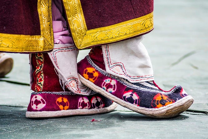 Thikma Pabu, traditional shoes of Ladakh