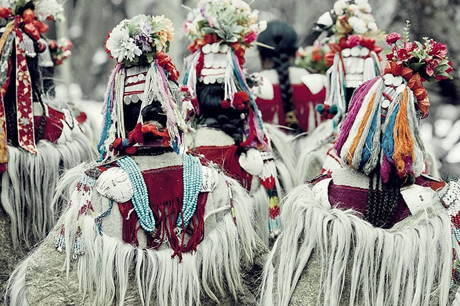 Traditional Brokpa costume, Ladakh