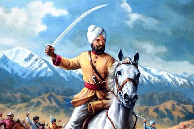 Zorawar Singh Kahluria, a general of the Sikh Empire