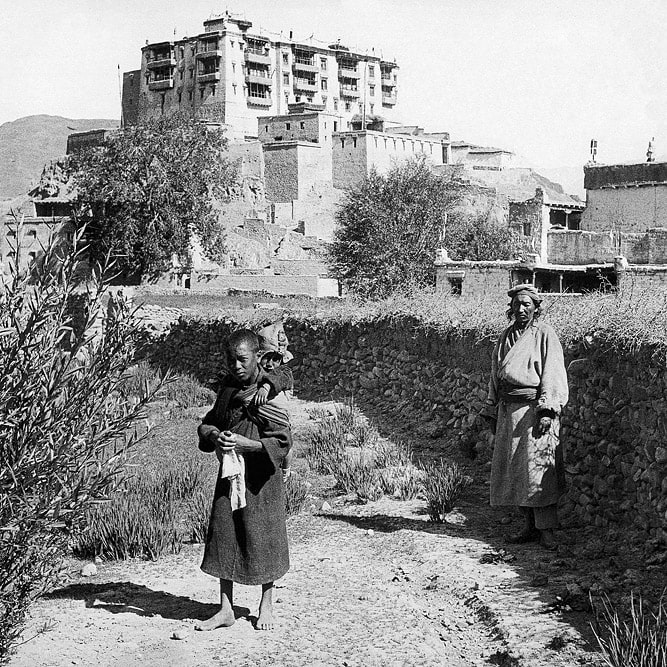 Stok Palace built by Tsepel Tondup Namgyal, the last king of Ladakh