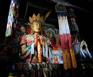 Samstanling Monastery in Sumur, Nubra valley, Ladakh