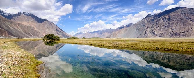 Hunder sand dunes, Nubra valley, Ladakh