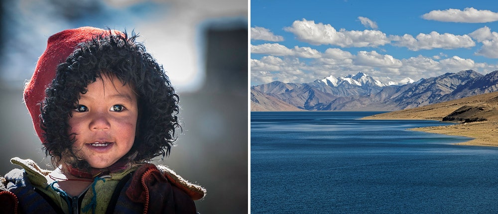 Changpa nomads Tso Moriri lake, Ladakh