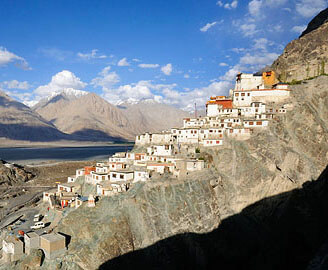 Diskit monastery in the Nubra valley, Nubra valley and Pangong lake tour, Ladakh