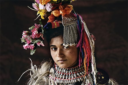 Femme Brokpa, Vallée de Dha-Hanu, Ladakh