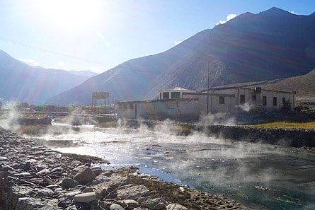 Chumathang Hot Springs, Ladakh