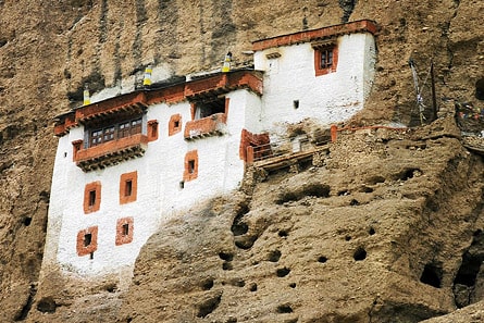 Monastère troglodyte de Shargole, Ladakh