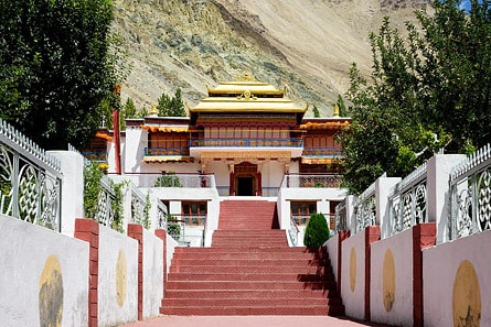Samstanling Monastery in Sumur, Nubra valley, Ladakh