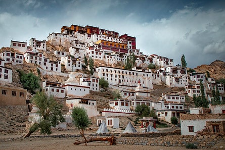 Monastère de Thiksey le soir, Ladakh